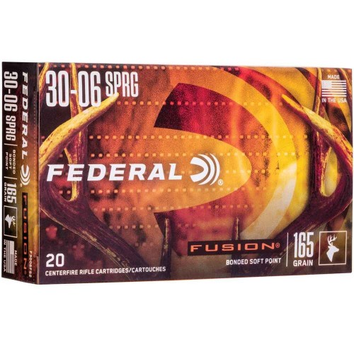 .30-06 Spr. Fusion 10,7g/165grs. Federal Ammunition