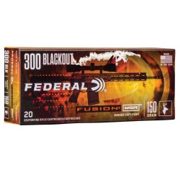 .300 AAC Blackout Fusion 9,7g/150grs. Federal Ammunition