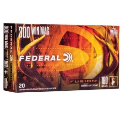 .300 Win. Mag. Fusion Int. 11,7g/180grs. Federal Ammunition