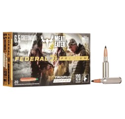 6,5 Creedmoor V-Shok Trophy Copper 7,8g/120grs. Federal Ammunition