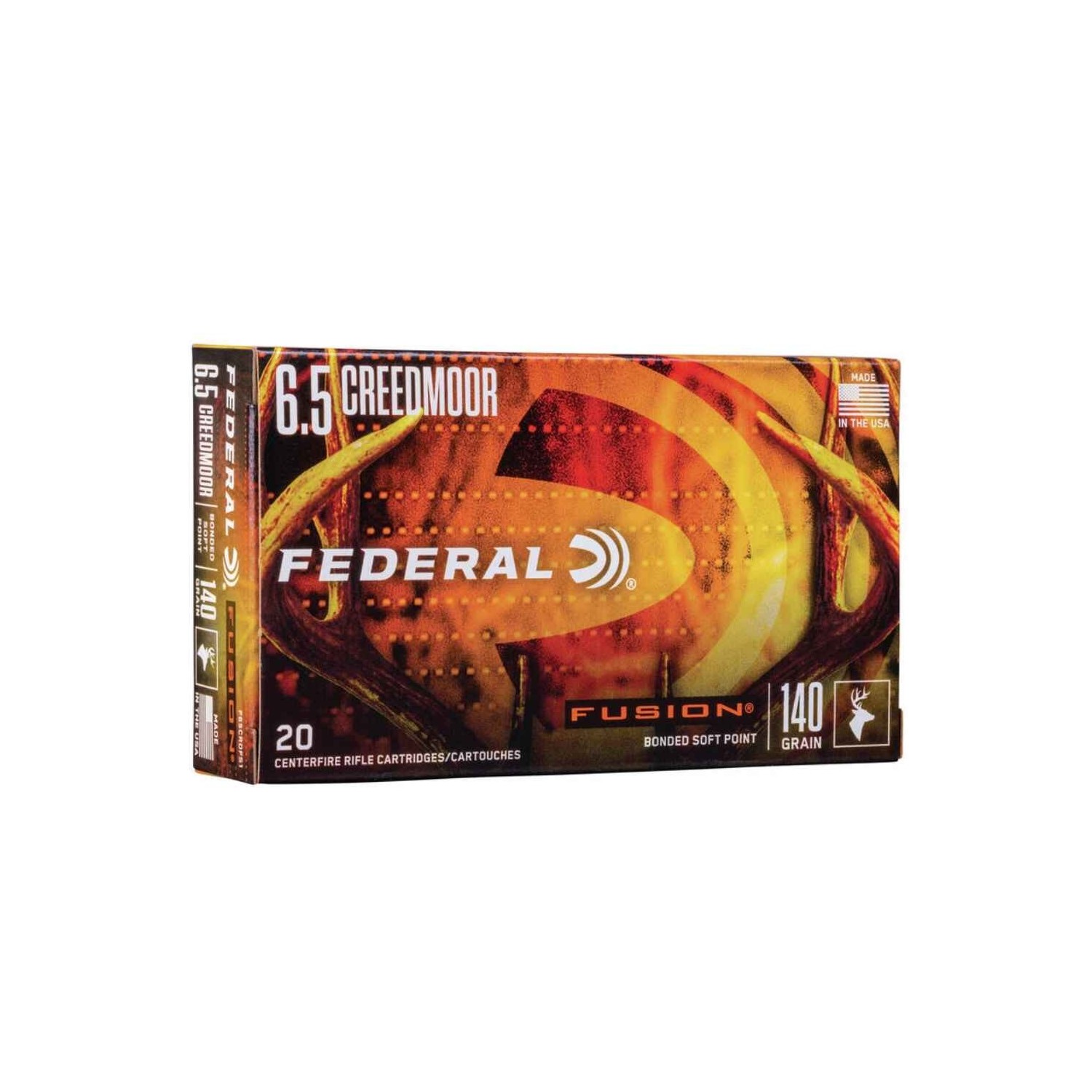 6,5 Creedmoor 9,1g/140grs. Federal Ammunition