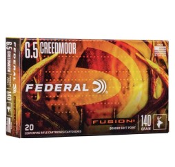 6,5 Creedmoor 9,1g/140grs. Federal Ammunition