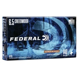 6,5 Creedmoor Power Shok Tlm 9,1g/140grs. Federal Ammunition