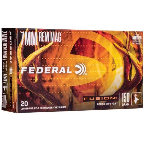 7 mm Rem. Mag. Fusion 9,7g/150grs. Federal Ammunition