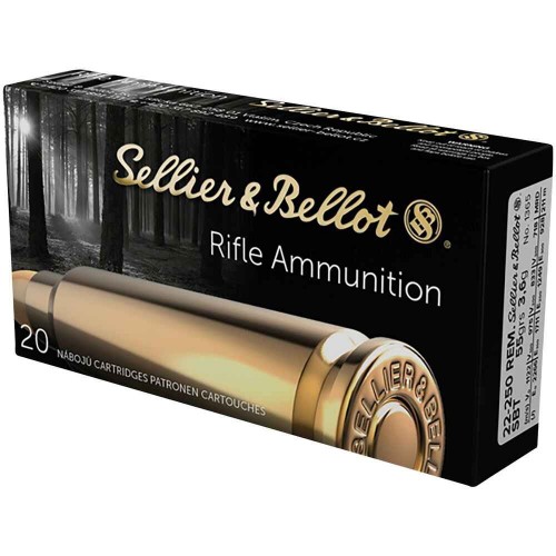 .22-250 Rem. Sierra Game King 3,6g/55grs. Sellier & Bellot