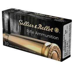 .22 Hornet Teilmantel 2,9g/45grs. Sellier & Bellot