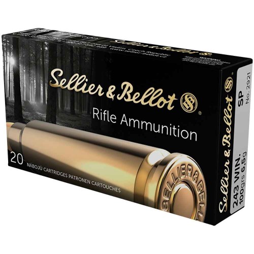 .243 Win. Teilmantel 6,5g/100grs. Sellier & Bellot