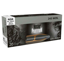 .243 Win. Nosler Partition 6,5g/100grs. Sellier & Bellot