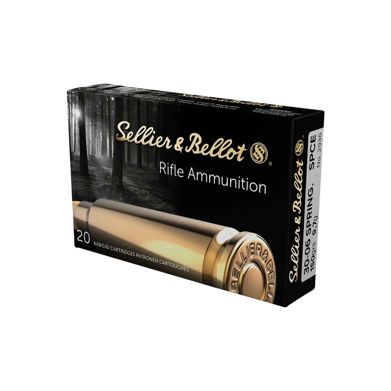 .30-06 Spr. Teilmantel SPCE 9,7g/150grs. Sellier & Bellot