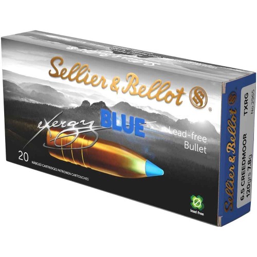 6,5 Creedmoor TXRG blue 7,8g/120grs. Sellier & Bellot