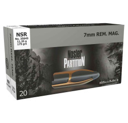 7 mm Rem. Mag. Nosler Partition 11,4g/175grs. Sellier & Bellot