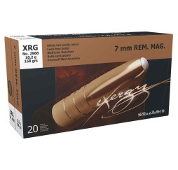 7 mm Rem. Mag. eXergy bleifrei 10,2g/158grs. Sellier & Bellot