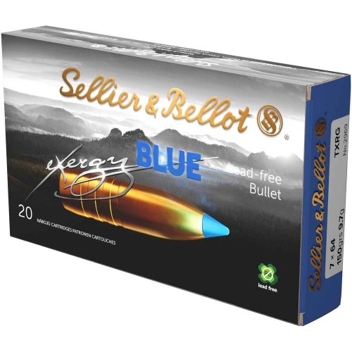 7x64 TXRG blue 9,7g/150grs. Sellier & Bellot