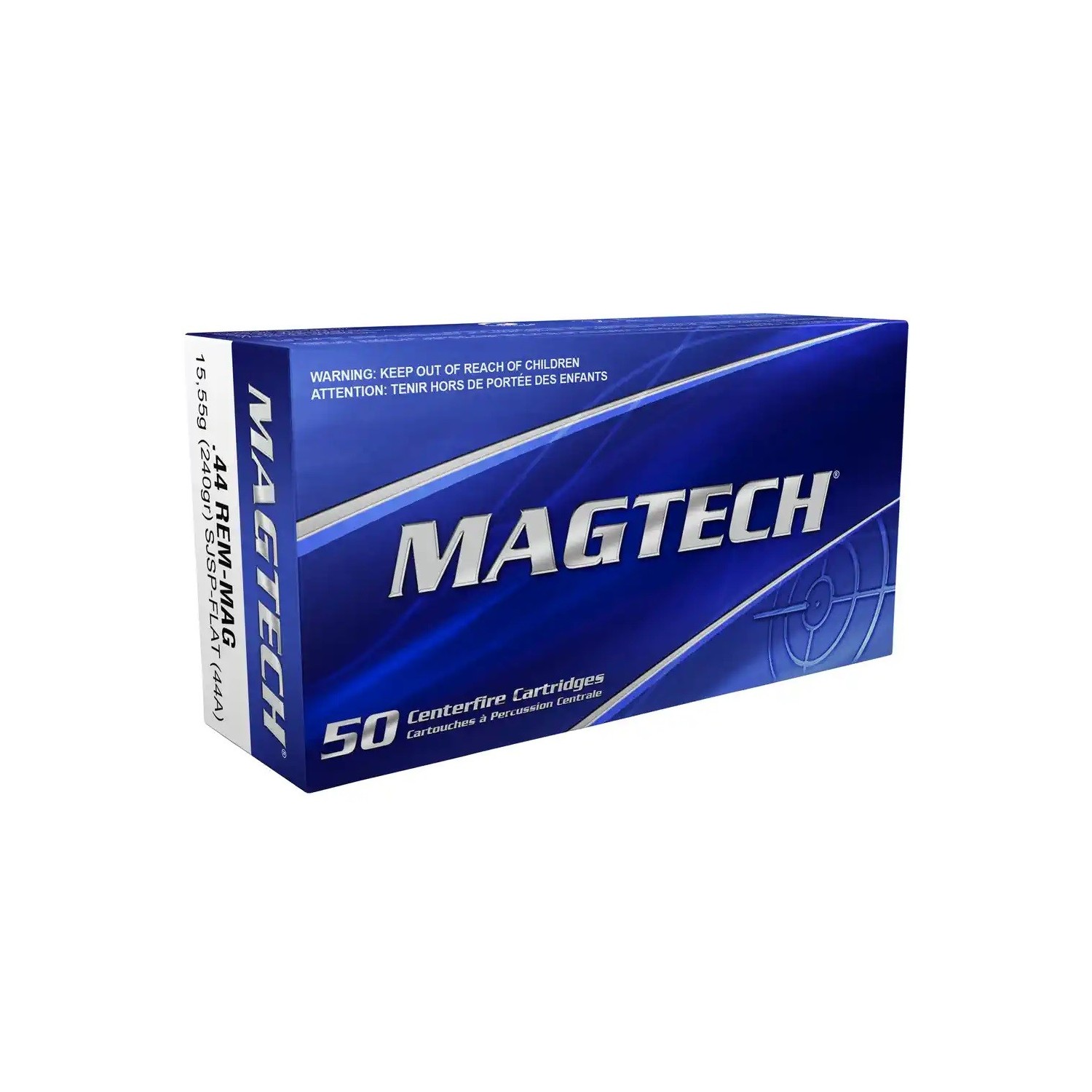 .44 Magnum SJSP 15,55g/240grs. Magtech 1