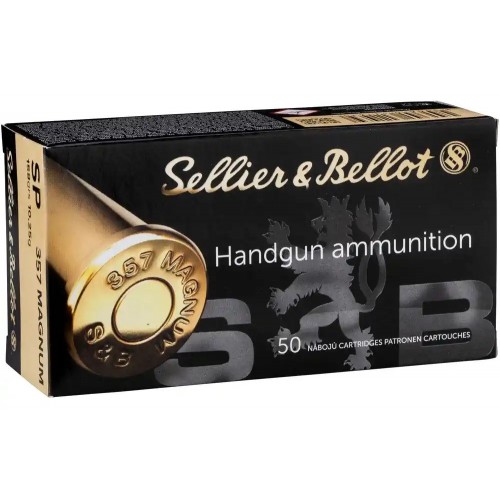 .357 Mag. Teilmantel 10,2/158grs. Sellier & Bellot