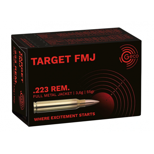 .223 Rem. Vlm Target 3,6g/55grs. Geco