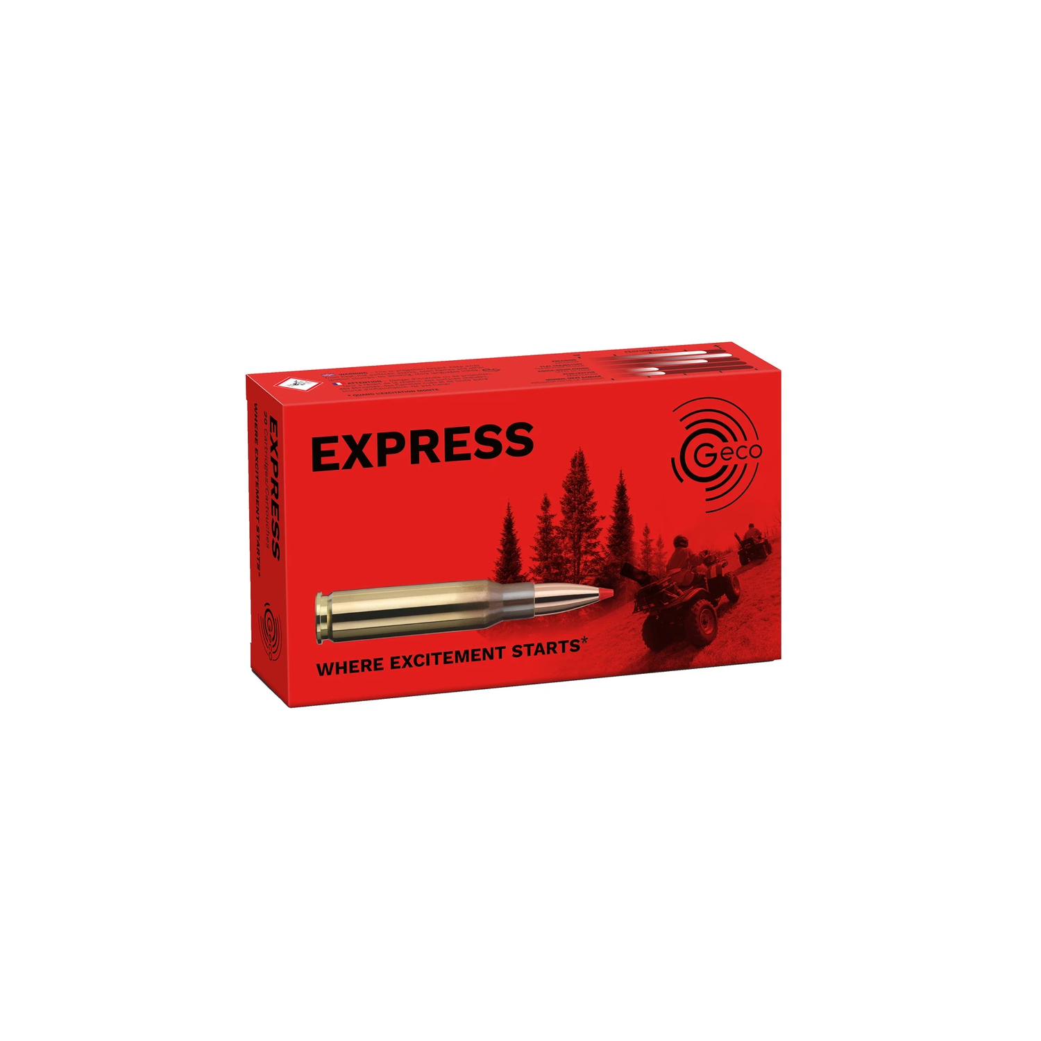 6,5 Creedmoor Express Tip 9,1g/140grs. Geco