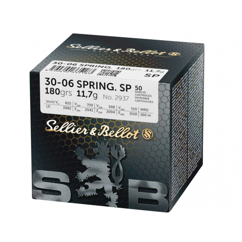 .30-06 Spr. Teilmantel S 11,7g/180grs. Sellier & Bellot