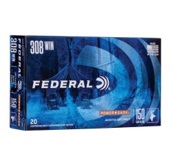 .308 Win. Power Shok Tlm 9,7g/150grs. Federal Ammunition