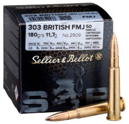 .303 British Vollmantel 11,7g/180grs. Sellier & Bellot 2