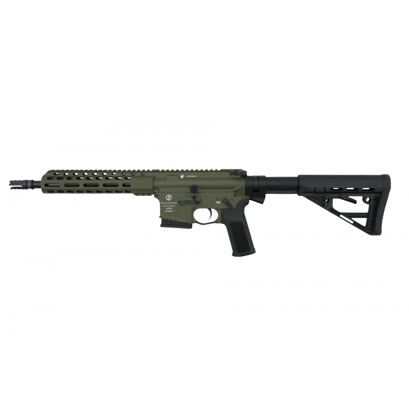 Schmeisser AR15 S4F 10,5″ OD Green